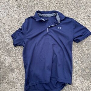 Under Armour Men's Navy Polo Shirt